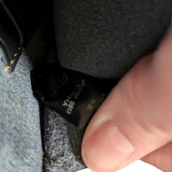 Fossil Austin Wristlet Purse Turn Lock Leather Black Brass Unisex Women One Size - Picture 13 of 15